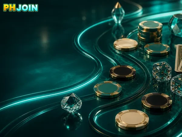 Mini Baccarat at PHJOIN — live table close-up view