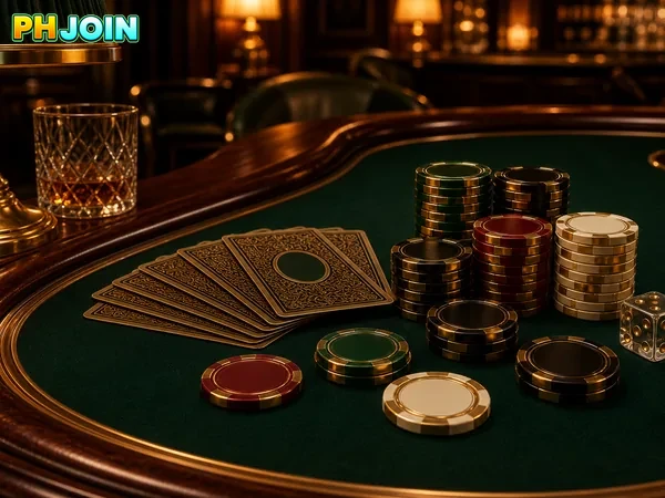 Mini Baccarat at PHJOIN — live dealer in action